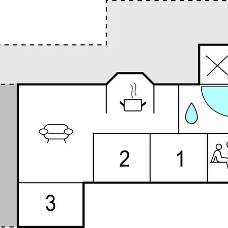 Vakantiehuis Lovely In With Sauna Sjolund